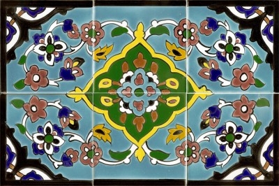 Orientalische Wandfliesen 30x45cm 