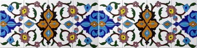 Orientalische Wandfliesen 1 Set 30x60cm 