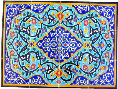 Orientalische Wandfliesen 45x60cm 