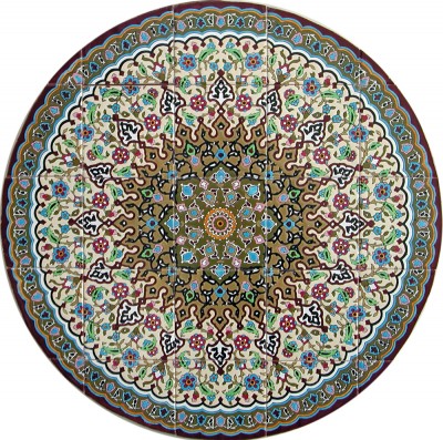Orientalische Fliesen Durchmesser ca. 72 cm 