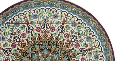 Orientalische Fliesen Durchmesser ca. 72 cm 