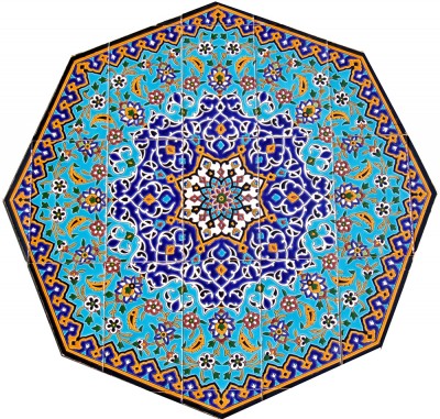 Orientalische Fliesen Durchmesser ca. 86 cm 