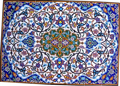 Orientalische Wandfliesen 75x105 cm 