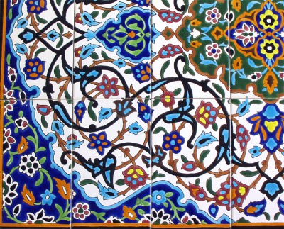 Orientalische Wandfliesen 75x105 cm 