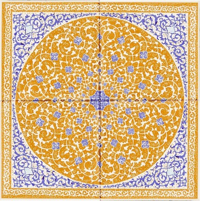 Orientalische Wandfliesen 30x30cm 