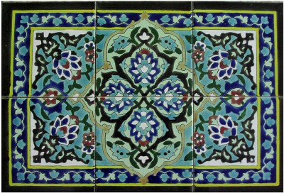 Orientalische Wandfliesen 30x45 cm 