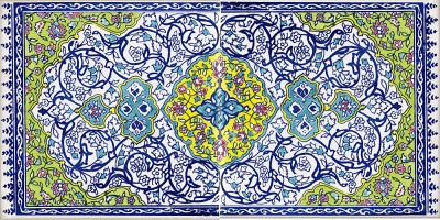 Orientalische Wandfliesen 15x30 cm 