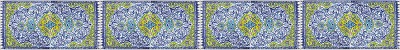 Orientalische Wandfliesen 15x30 cm 