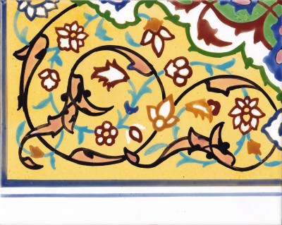 Orientalische Wandfliesen 40x50 cm 