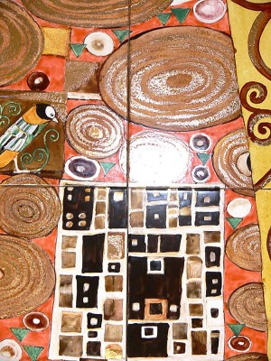 bemalte Wandfliesen 125x80 cm 