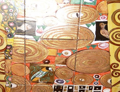 bemalte Wandfliesen 125x80 cm 