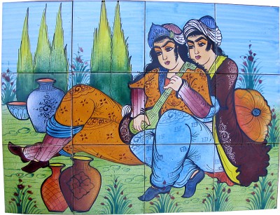 Orientalische Wandfliesen 45x60cm 