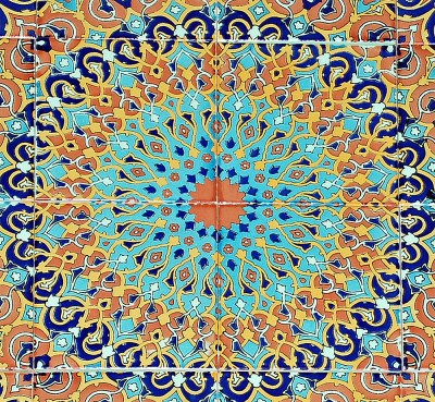 Orientalische Wandfliesen 60x60cm 