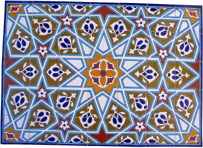 Orientalische Wandfliesen 75x105 cm 