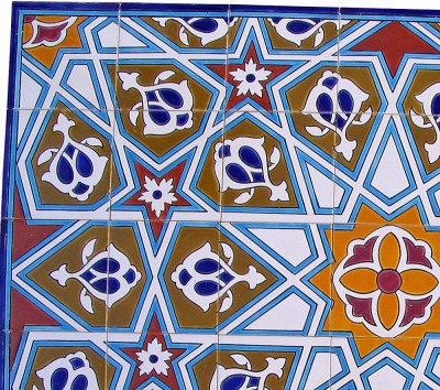 Orientalische Wandfliesen 75x105 cm 