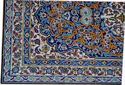 Orientalische Bodenfliesen 100x160 cm 
