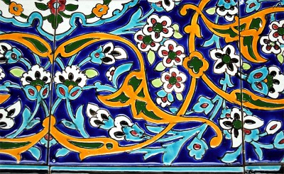 Orientalische Bodenfliesen 100x160 cm 