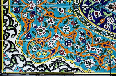 Orientalische Bodenfliesen 80x140 cm 