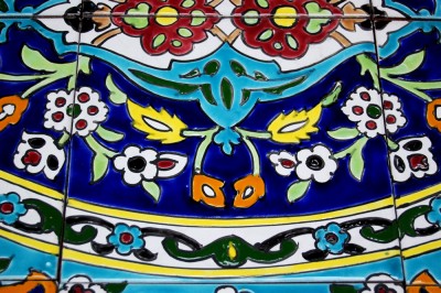 Orientalische Bodenfliesen 80x140 cm 