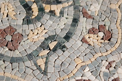 Mosaikfliesenbild aus Marmor 60x90cm 