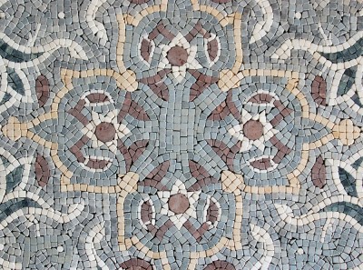 Mosaikfliesenbild aus Marmor 60x60cm 
