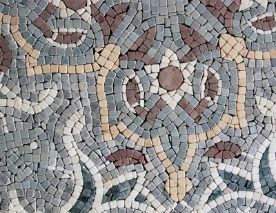 Mosaikfliesenbild aus Marmor 60x60cm 