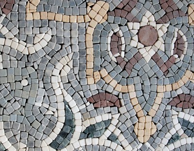 Mosaikfliesenbild aus Marmor 60x60cm 
