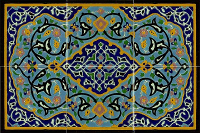 Orientalische Wandfliesen 30x45cm 
