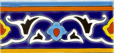 Bord�re-Naj-blau 1 St. 7x15 cm