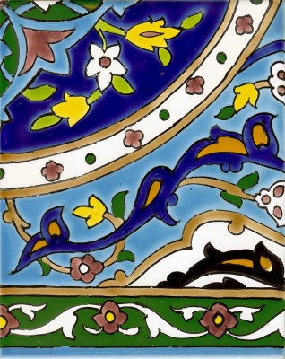 Orientalische Wandfliesen 50x80 cm