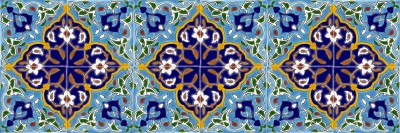 Orientalische Wandfliesen 30x30cm 