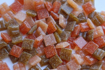 Mini Mosaiksteine 1x1cm Mixerde 600 St. ca. 400 g.