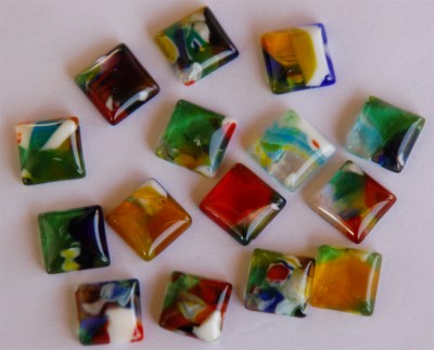 Exklusiv Mosaik Buntmix 1x1cm Nr.30, 15 St.- ca. 8 g