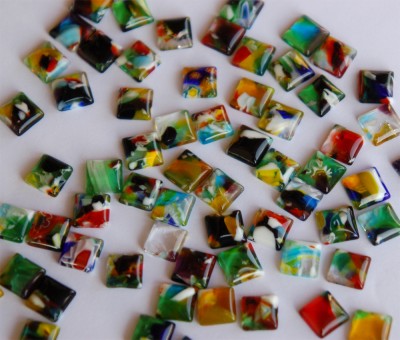 Exklusiv Mosaik Buntmix 1x1cm Nr.30, 15 St.- ca. 8 g