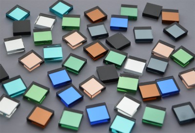 Spiegelmosaik Buntmix 2x2 cm 45 St.- ca. 200g.