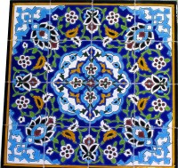 Orientalische Wandfliesen 60x60 cm 
