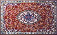 Orientalische Wandfliesen 90x150 cm 