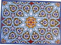 Orientalische Wandfliesen 75x105 cm 