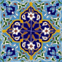 Orientalische Wandfliesen 30x30cm 