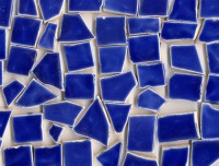Bruchmosaik dunkelblau, 400 g.- ca. 40-60 St.