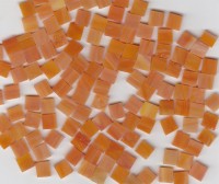 Tiffany Mosaiksteine orange 1x1cm 330 St.- ca. 210g