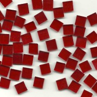 Tiffany Mosaiksteine rot transparent 1x1cm 330 St.- ca. 210g