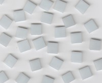 Tiffany Mosaiksteine wei� 1x1cm 330 St.- ca. 210g