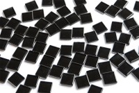 Crystal Mosaikfliesen schwarz 2x2 cm 100 St.- ca. 370g.