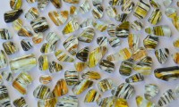 Glasmosaiksteine unregelm��ig mit Muster120 St. Nr.800, ca. 200g