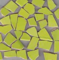 Bruchmosaik hellgr�n N1F, 400 g.- ca. 40-50 St.