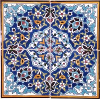 Orientalische Wandfliesen 30x30cm 