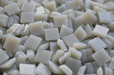 Mosaiksteine grau 1x1cm 200g., ca. 300 Stück