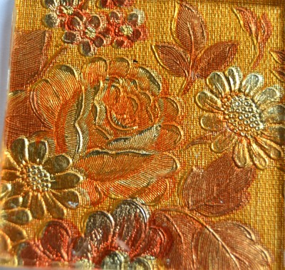 Glas Mosaiksteine Softglas 5x5cm Muster Blume 1 St. ca. 24g