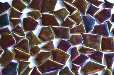 Mini Bruchmosaik 5-20mm aus Keramik rainbow deluxe100g ca.90St. Mini Bruchmosaik 5-20mm aus Keramik rainbow deluxe100g ca.90St.